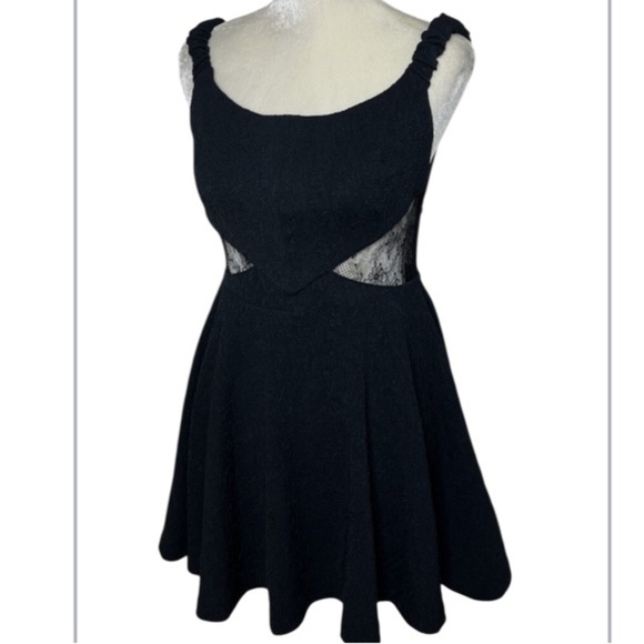 Homecoming Free People Brooklyn Mini Skater Dress With Pockets NWOT - Picture 4 of 8